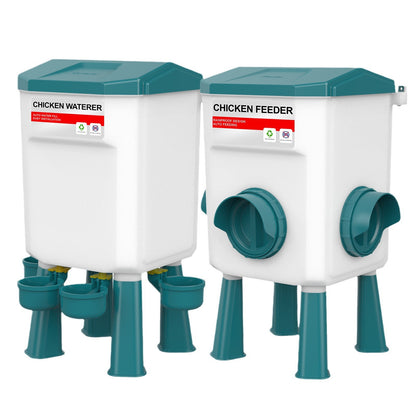 CoopSip Waterer and Feeder Set